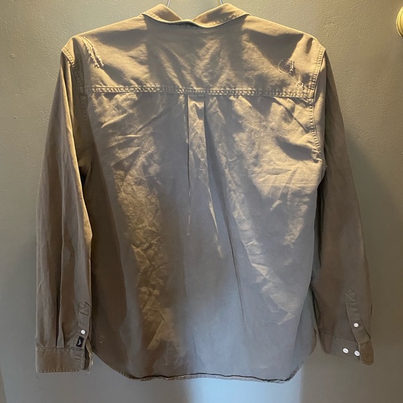 Mens ThreadBare button up shirt - Picture 3 of 4